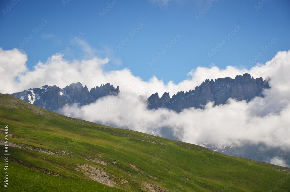 Fototapeta premium Secteur Galibier