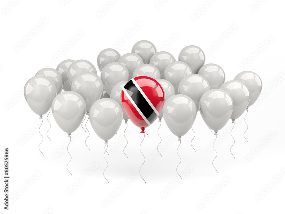 Air balloons with flag of trinidad and tobago Air balloons with flag of trinidad and tobago