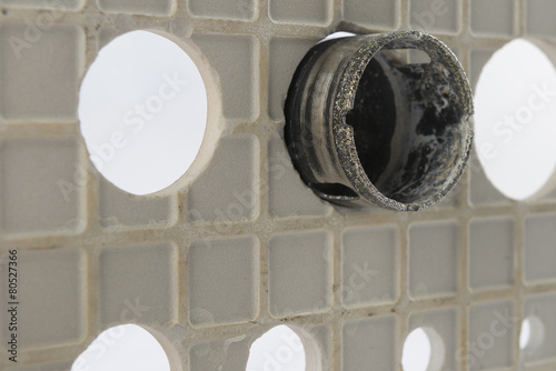hole saw drill tile