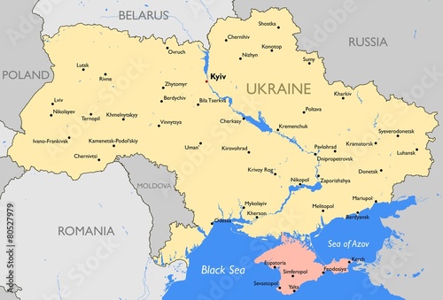 Ukraine map