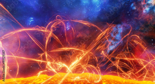 Surface of the sun