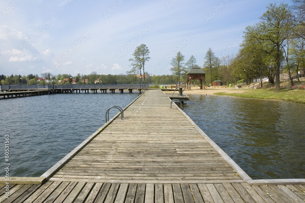 Baths on a lake Baths on a lake