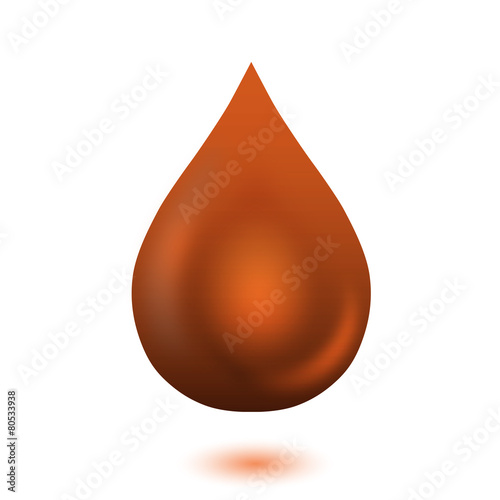 Goccia arancione