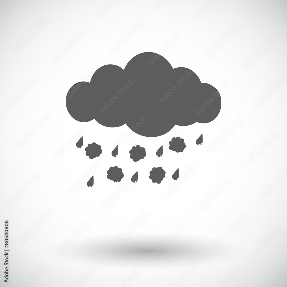 Hagel single icon. Vector illustration. Hagel single icon. Vector illustration.