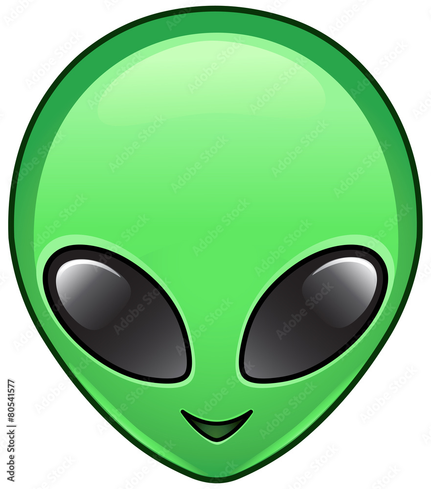 Obraz premium Alien icon