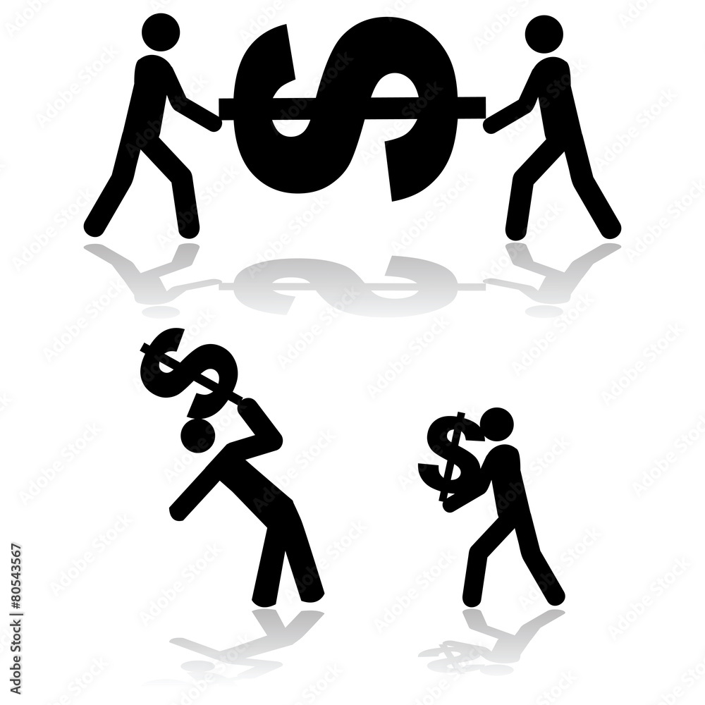 Carrying money Carrying money