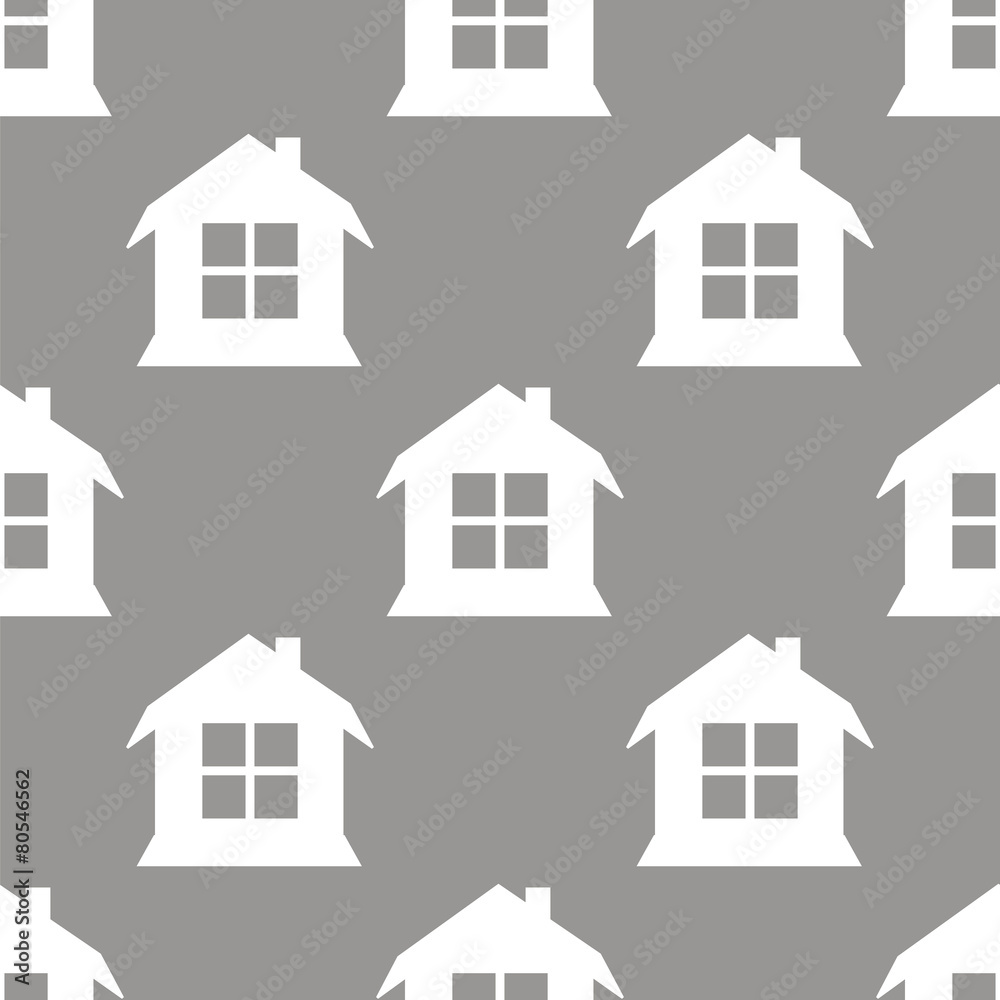House seamless pattern