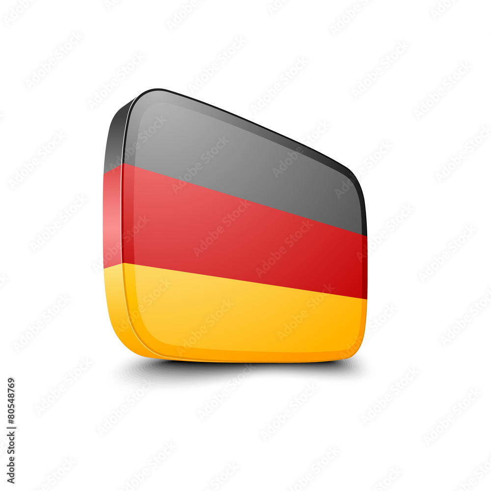 Fototapeta premium Germany button