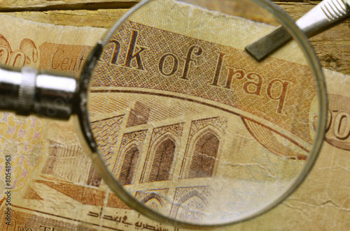 دينار عراقي Iraqi dinar Dinar iraquí دیناری عێراقی photo