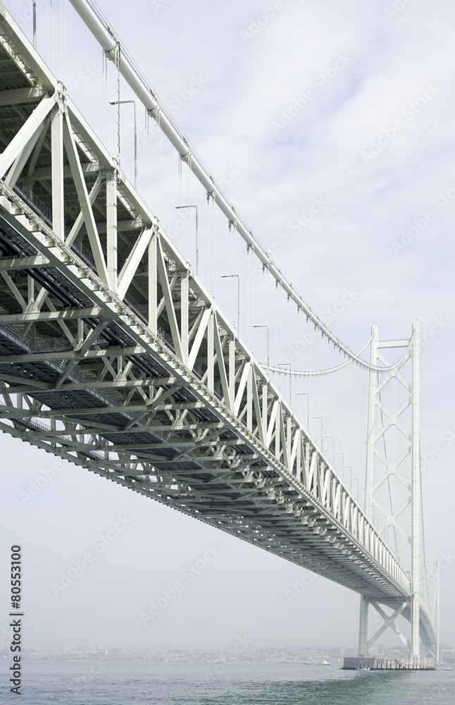 Naklejka premium 明石海峡大橋