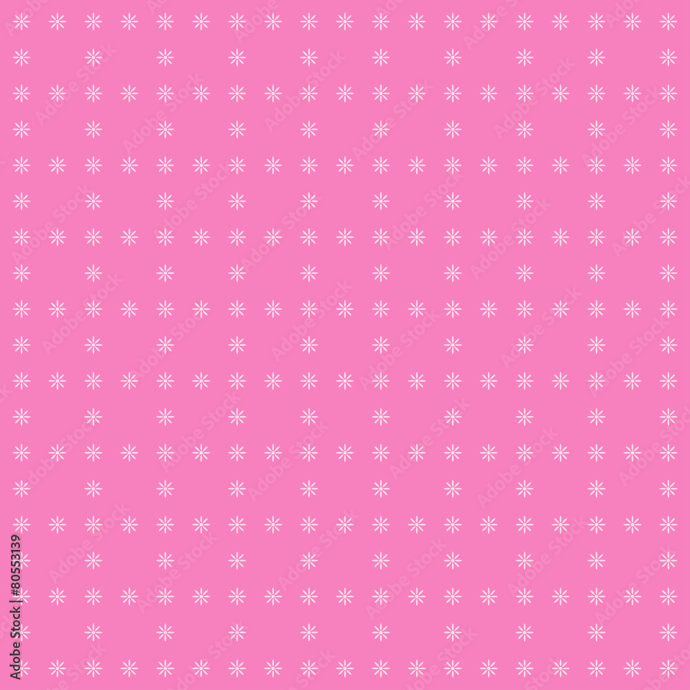 Pink seamless pattern with abstract flowers. Pink seamless pattern with abstract flowers.
