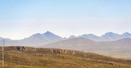 Mountains in the Victoria Valley, Grampians National Park, Victoria, Australia photo