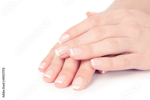 care for sensuality woman nails