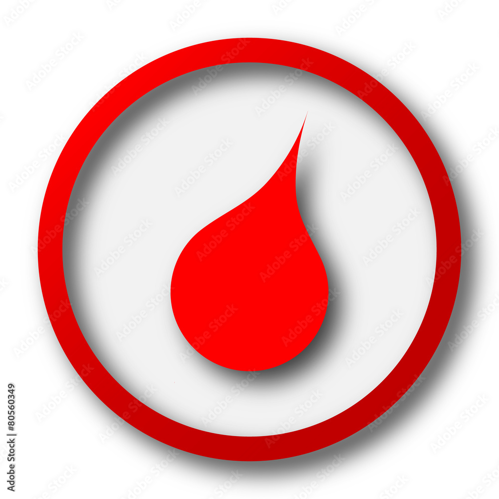 Fototapeta premium Rain icon