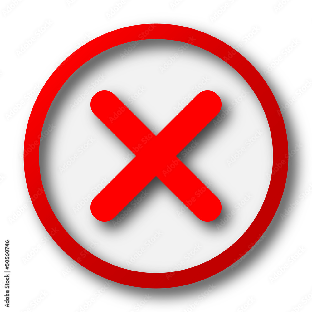 Fototapeta premium X close icon