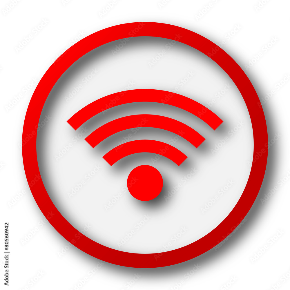 Wireless sign icon Wireless sign icon