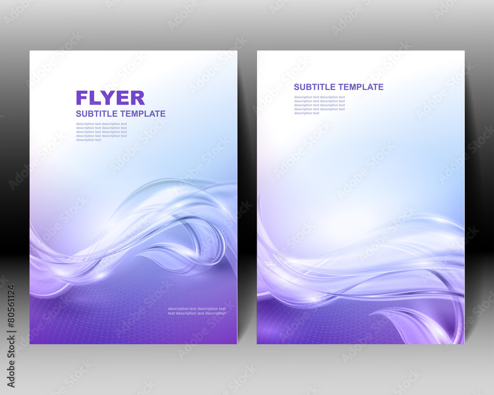 Fototapeta premium Vector brochure template design