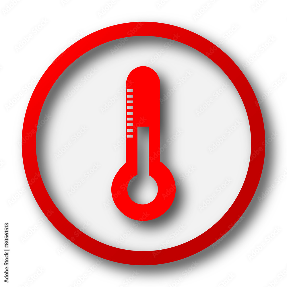 Thermometer icon Thermometer icon