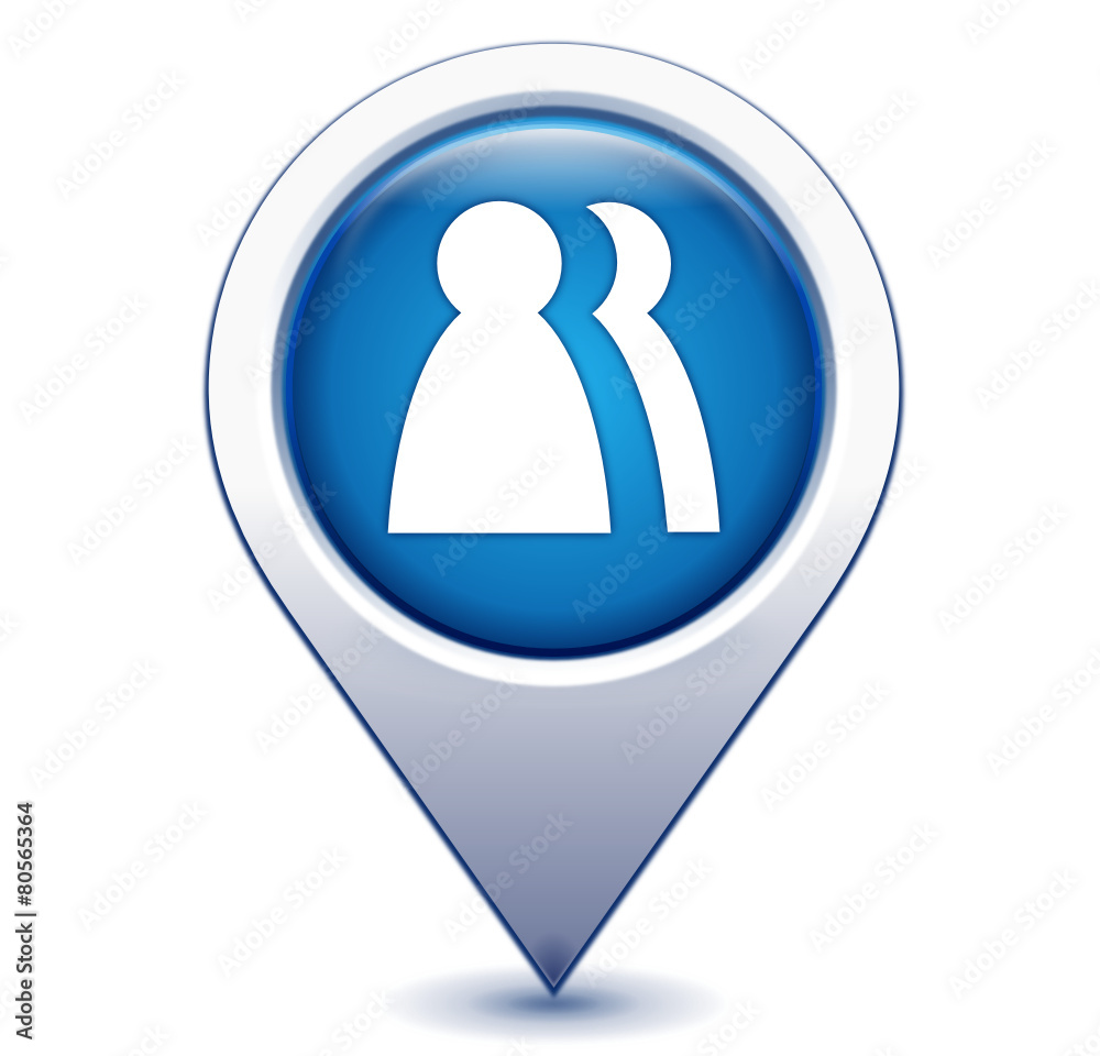 contacts sur marqueur géolocalisation bleu contacts sur marqueur géolocalisation bleu