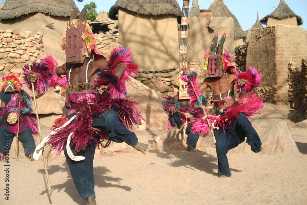 Obraz premium Dogon mask, Mali