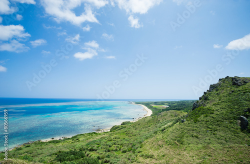 Ishigaki Island  beautiful tropical paradise of Japan surrounded by clear blue sea and lush greenery  Okinawa