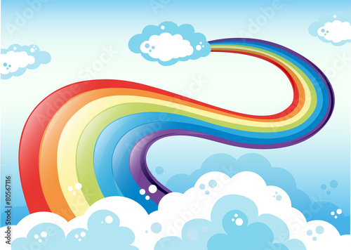 Rainbow and sky