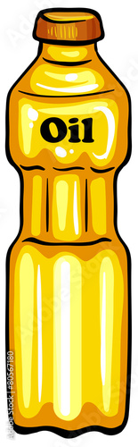 Bottle of oil