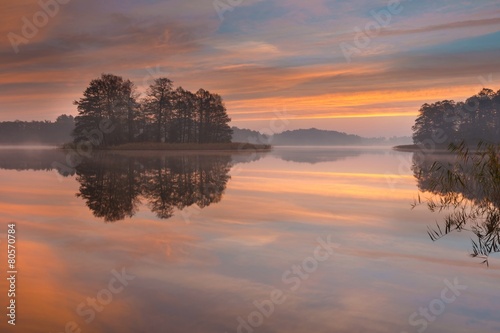 Lake sunrise