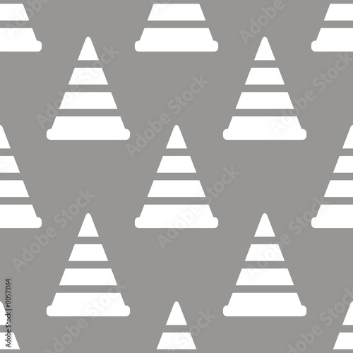 Worker sign seamless pattern