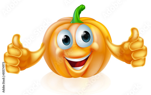 Pumpkin mascot