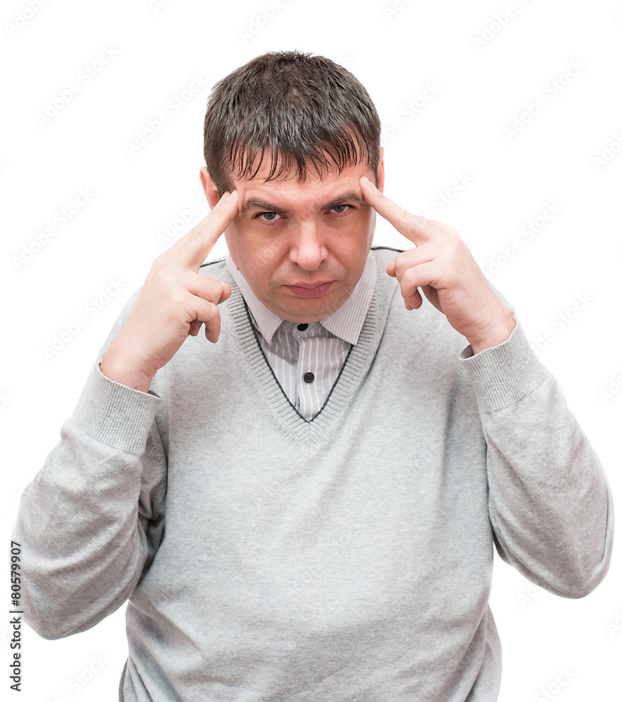 Naklejka premium migraine