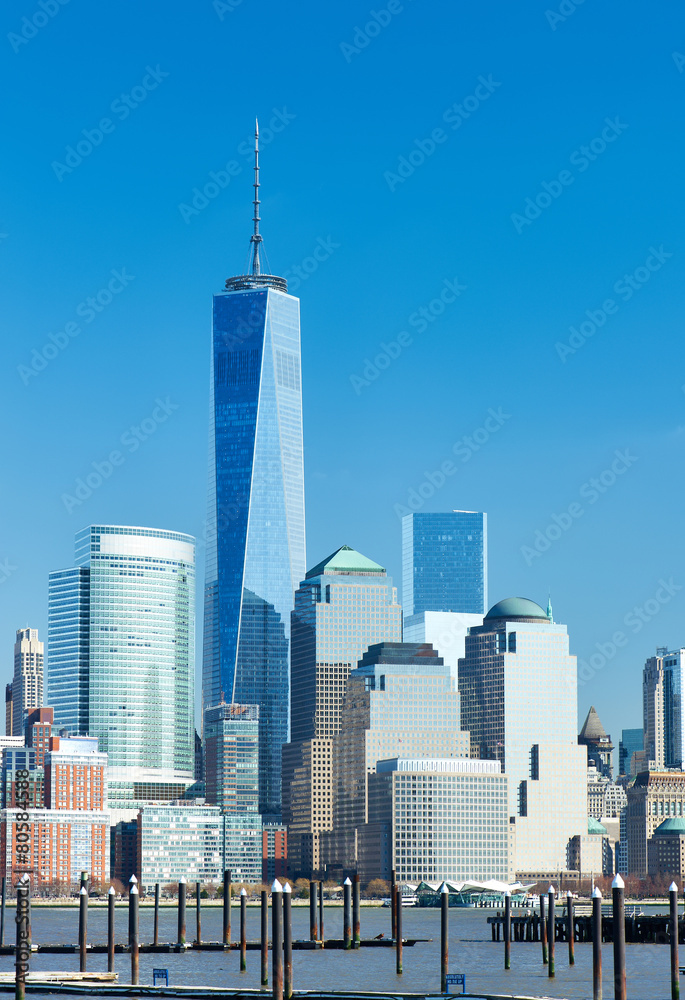 Fototapeta premium New York City Manhattan skyline