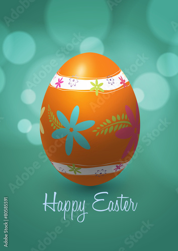 Easter Egg Vector Design