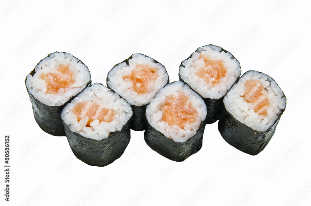 delicious seafood sushi at a Japanese restaurant delicious seafood sushi at a Japanese restaurant
