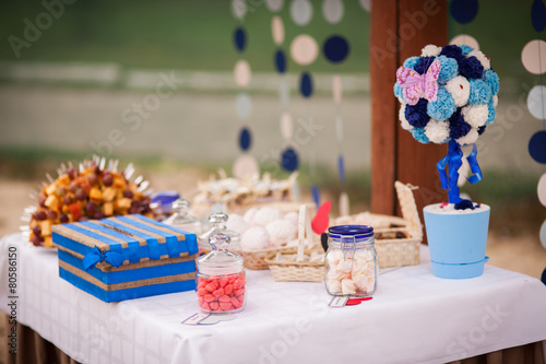 wedding candy bar