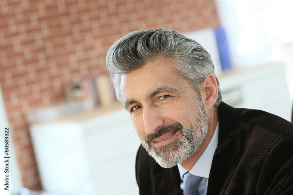 Fototapeta premium Portrait of notary in office