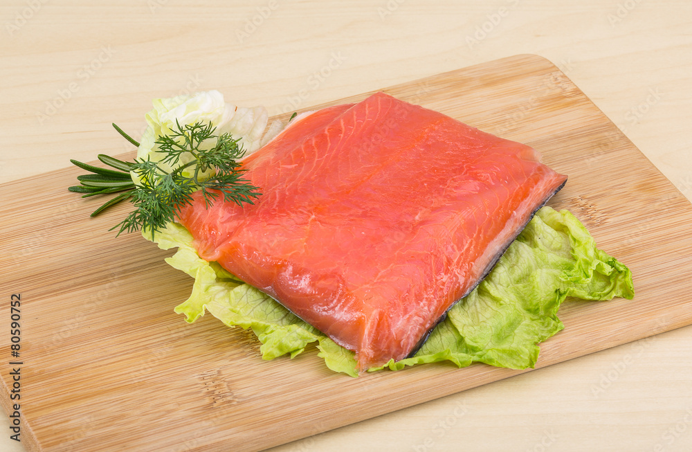 Salted salmon