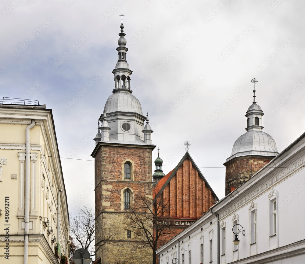 Church of St. Margaret in Nowy Sacz. Poland Church of St. Margaret in Nowy Sacz. Poland