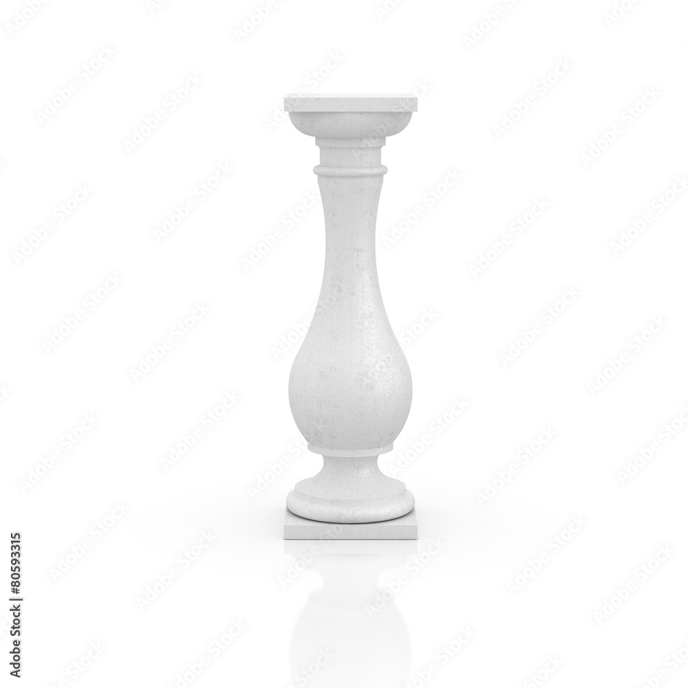 Blank pedestal Blank pedestal