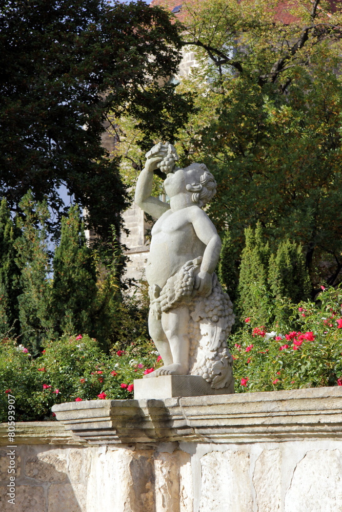 Statue Domgarten Quedlinburg