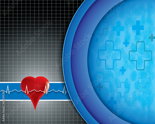 Abstract medical background .