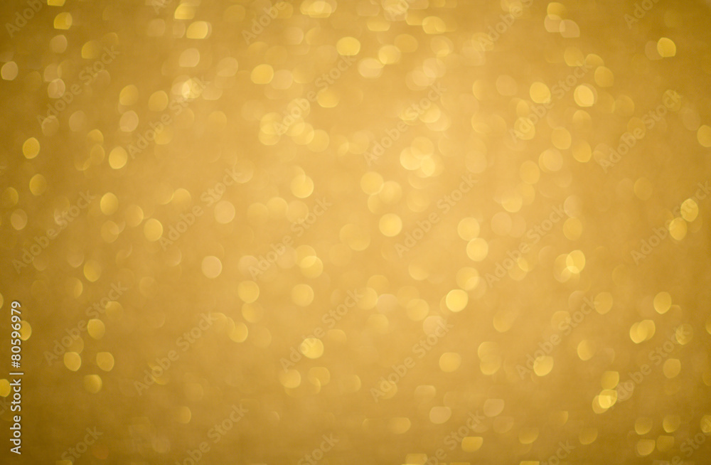 Gold glitter texture, soft focus - obrazy, fototapety, plakaty 