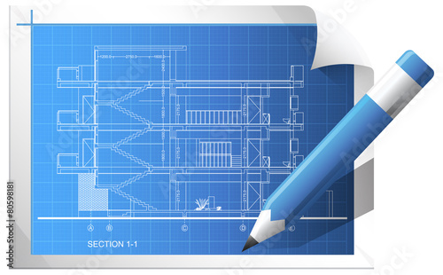 Blueprint Sheet - Illustration