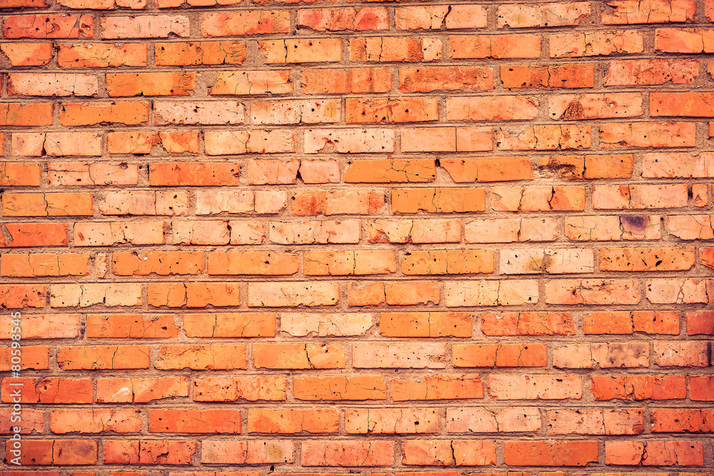 Fototapeta premium Old grunge brick wall background