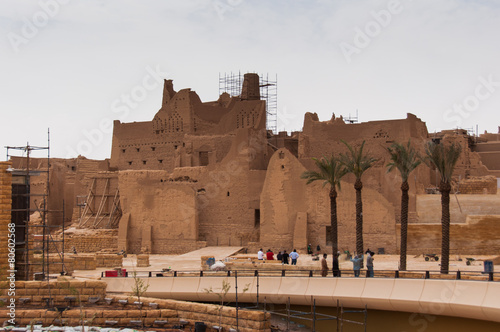 Old At-Turaif district near Ad Diriyah, Saudi Arabia