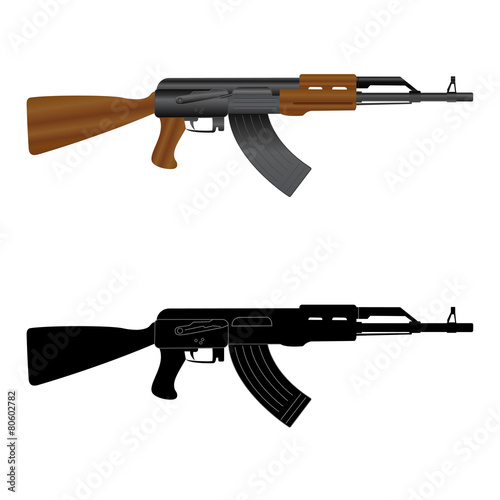 Assault rifle ak 47