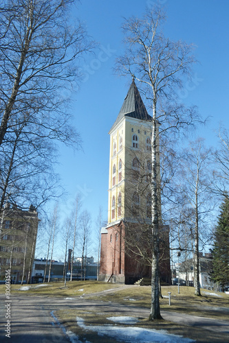 The Tower of the Lappee Church. photo