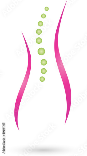 Logo, Frau, Physiotherapie, Orthopädie