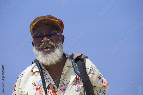 jamaican old man portrait