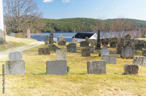 Norwegian cemetry photo